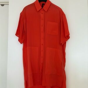 Topshop Boutique Silk Shirt